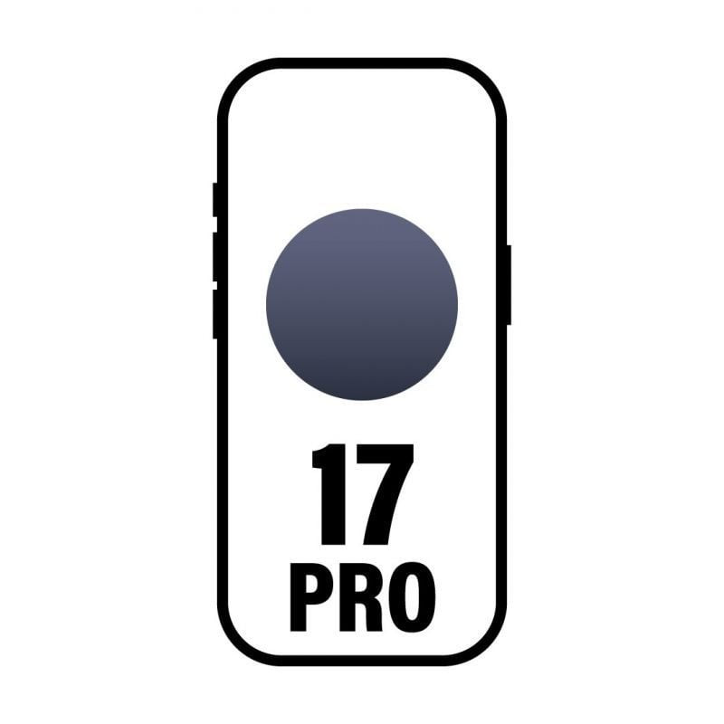 Smartphone apple iphone 17 pro 256gb/ 6.3'/ 5g/ azul oscuro