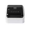 Impresora de etiquetas brother ql-1100c/ térmica/ ancho etiqueta 103mm/ usb/ blanca y negra