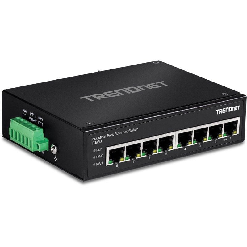 Switch trendnet ti-e80 8 puertos/ rj-45 gigabit 10/100 Switch trendnet ti-e80 8 puertos/ rj-45 gigabit 10/100