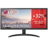 Monitor profesional ultrapanorámico lg ultrawide 26wq500-b 25.7'/ wfhd/ negro