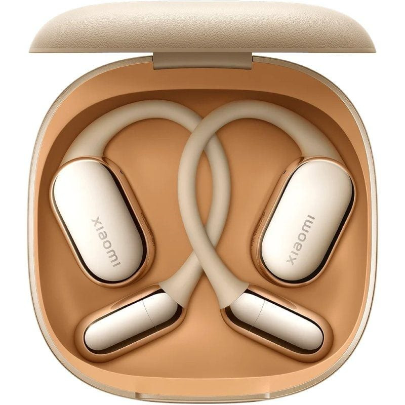 Auriculares bluetooth xiaomi openwear stereo pro con estuche de carga/ autonomía 8.5h/ dorados