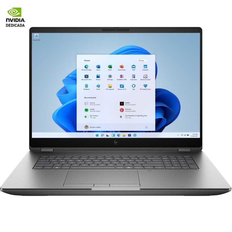 Portátil workstation hp zbook fury 18 g1i v-pro intel core ultra 9-285hx/ 64gb/ 2tb ssd/ rtx 5000 ada/ 18'/ win11 pro