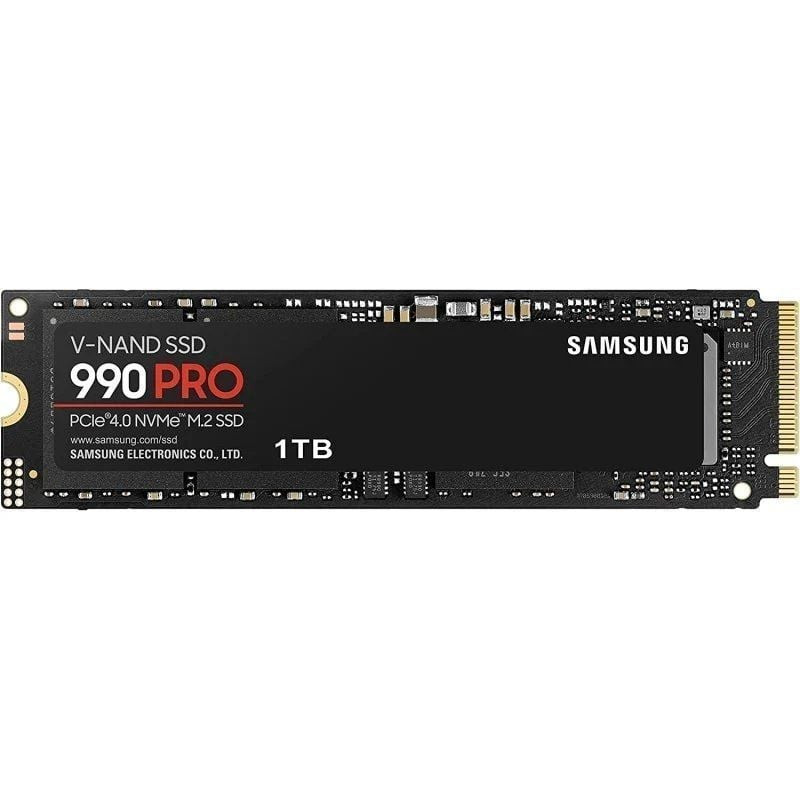 Disco ssd samsung 990 pro 1tb/ m.2 2280 pcie 4.0/ compatible con ps5 y pc/ full capacity