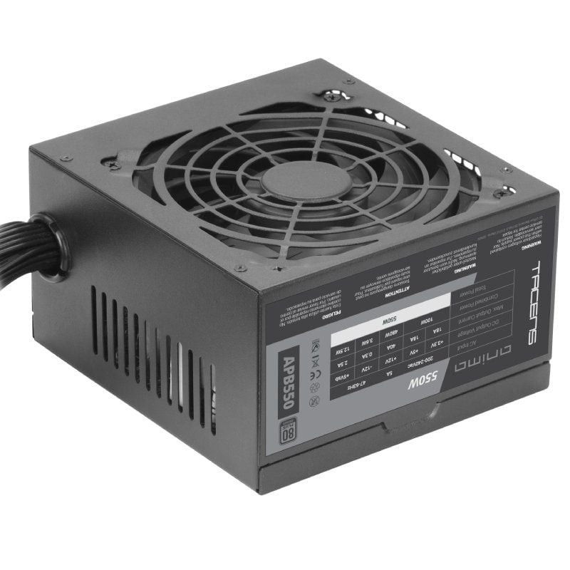 Fuente de alimentación anima apb550/ 550w/ ventilador 12cm/ 80 plus bronze Fuente de alimentación anima apb550/ 550w/ ventilador 12cm/ 80 plus bronze