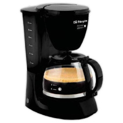Cafetera de goteo orbegozo cg 4060n/ 12 tazas/ negra