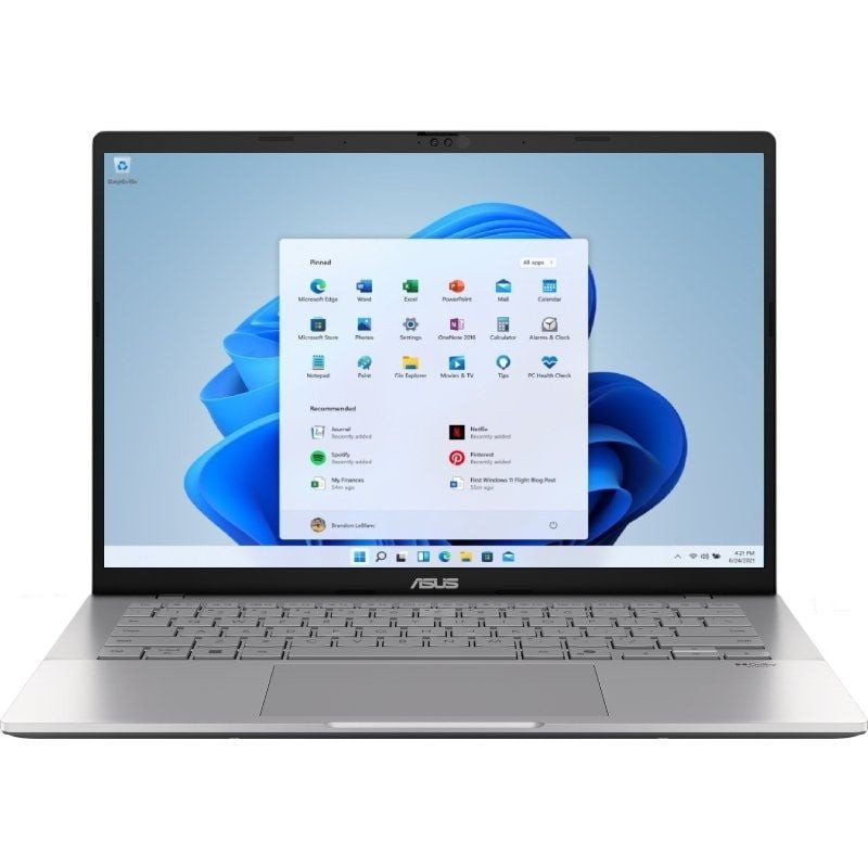 Portátil asus vivobook s14 s3407ca-ly123w intel core ultra 7-255h/ 16gb/ 1tb ssd/ 14'/ win11