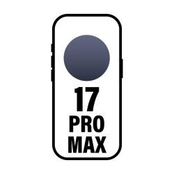 Smartphone apple iphone 17 pro max 512gb/ 6.9'/ 5g/ azul oscuro