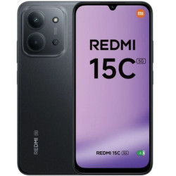 Smartphone xiaomi redmi 15c 4gb/ 256gb/ 6.9'/ 5g/ negro