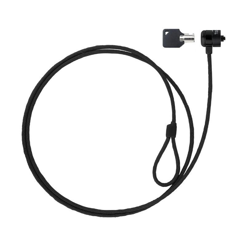 Cable de seguridad para portátiles tooq tqclkc0025-g/ 1.5m