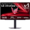 Monitor gaming lg ultragear 27gx704a-b 27'/ qhd/ 0.03ms/ 240hz/ oled/ regulable en altura/ negro