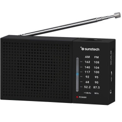 Radio portátil sunstech rps412/ negra