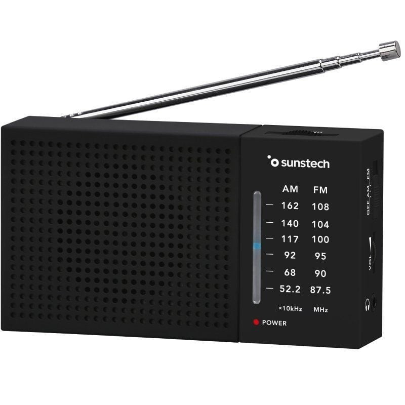 Radio portátil sunstech rps412/ negra