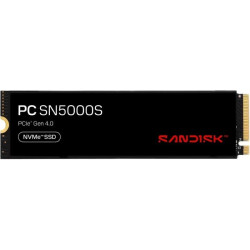 Disco ssd sandisk pc sn5000s 512gb/ m.2 2280 pcie gen4/ full capacity