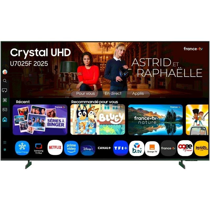 Televisor samsung crystal uhd u7025f tu43u7025fk 43'/ ultrahd 4k/ smart tv/ wifi