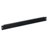 Panel frontal ciego phasak pho 5001/ altura 1u/ negro