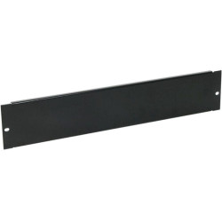 Panel frontal ciego phasak pho 5002/ altura 2u/ negro