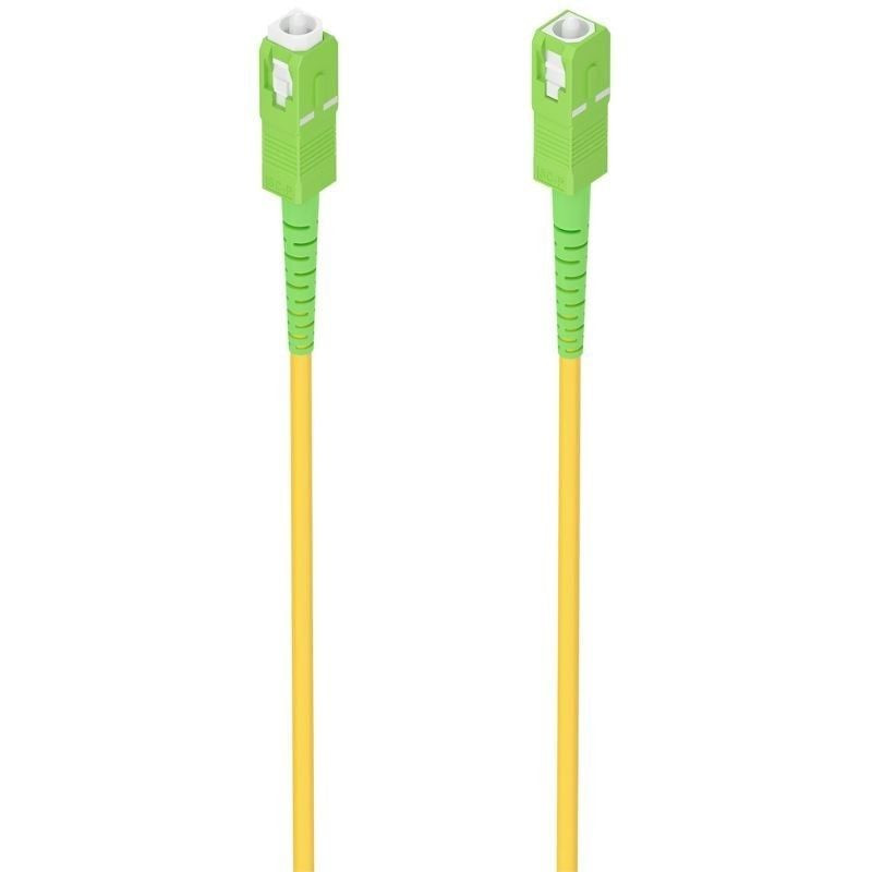 Cable de fibra óptica g657a2 3.0 9/125 smf aisens a152-0986/ lszh/ 20m/ amarillo
