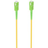 Cable de fibra óptica g657a2 3.0 9/125 smf aisens a152-0986/ lszh/ 20m/ amarillo