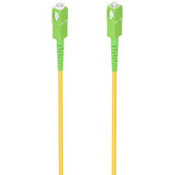 Cable de fibra óptica g657a2 3.0 9/125 smf aisens a152-0982/ lszh/ 5m/ amarillo