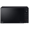 Microondas lg neochef mh6535gis/ 1000w/ capacidad 25l/ función grill/ negro	