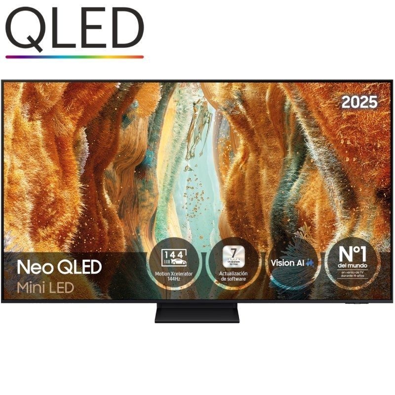 Televisor samsung neo qled qn73f tq55qn73fat 55'/ ultra hd 4k/ smart tv/ wifi