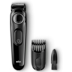 Cortabarbas braun beardtrimmer bt3022 con batería/ 3 accesorios