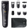 Afeitadora braun beardtrimmer series 5 bt5560/ con batería/ 8 accesorios