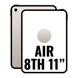 Apple ipad air 11' 8th wi-fi/ m4/ 128gb/ blanco estrella