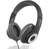 Auriculares verbatim trusound/ con micrófono/ usb tipo-c/ negros