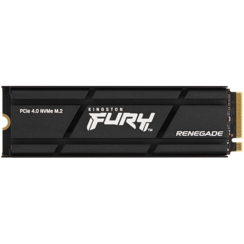 Disco ssd kingston fury renegade 1tb/ m.2 2280 pcie 4.0/ con disipador térmico/ full capacity