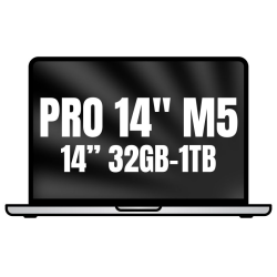 Apple macbook pro 14'/ m5 10-core cpu/ 32gb/ 1tb ssd/ 10-core gpu/ plata