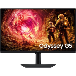 Monitor gaming samsung odyssey g5 g50f s27fg506eu 27'/ qhd/ 1ms/ 180hz/ ips/ regulable en altura/ negro