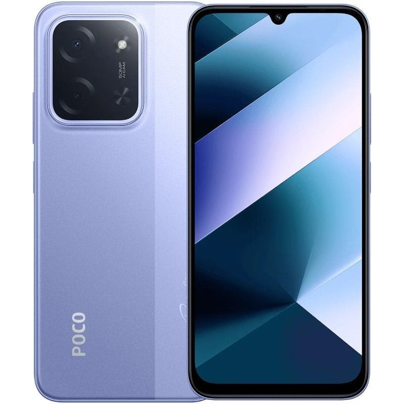 Smartphone xiaomi poco c85 6gb/ 128gb/ 6.9'/ púrpura