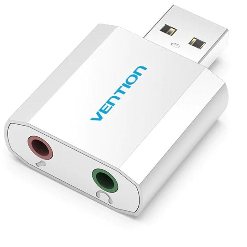 Tarjeta de sonido vention vab-s13/ 2.1/ plata Tarjeta de sonido vention vab-s13/ 2.1/ plata