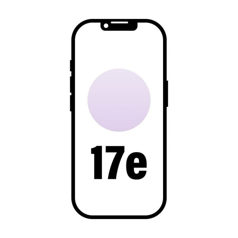 Smartphone apple iphone 17e 512gb/ 6.1'/ 5g/ rosa palo