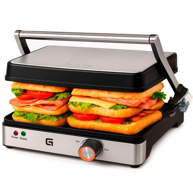 Grill eléctrico grunkel grl-extreme/ 2000w/ tamaño 290*260mm