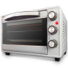 Horno de sobremesa grunkel hr-23silver/ 1600w/ capacidad 23l/ plata