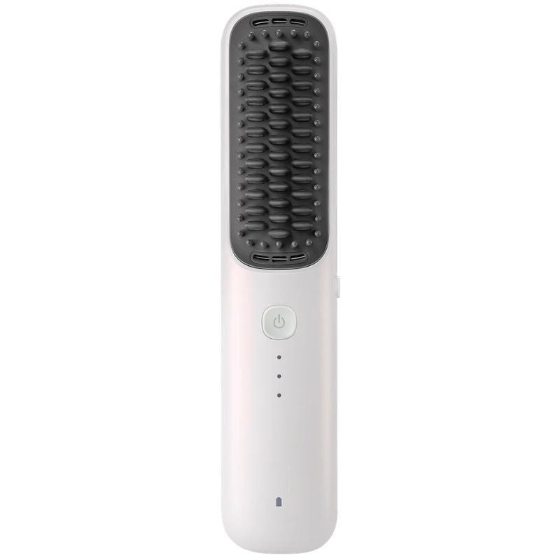 Cepillo alisador para el pelo xiaomi cordless hair straightener brush/ blanco
