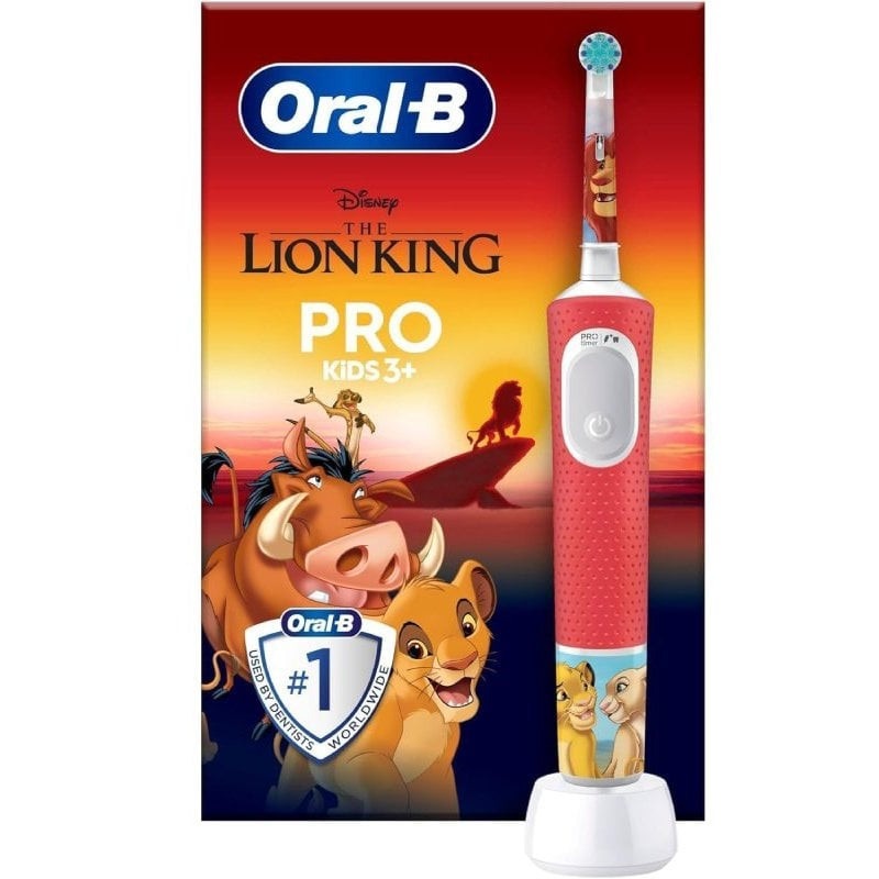 Cepillo dental oral-b pro kids 3 rey león/ incluye 1 recambio