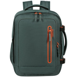 Mochila american tourister take2cabin s/m para portátiles hasta 15.6'/ 26.5l/ verde oscuro