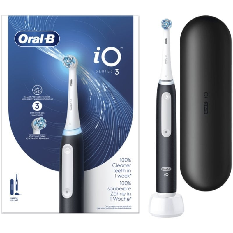Cepillo dental oral-b io 3/ negro