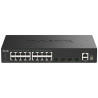 Switch gestionable d-link dgs-1530-20/e 16 puertos/ rj-45 10/100/1000