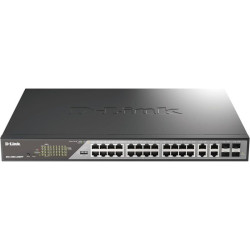 Switch gestionable d-link dss-200g-28mpp 24 puertos/ rj-45 10/100/1000/ poe++/ sfp