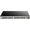Switch gestionable d-link dgs-3130-54ts/e 50 puertos/ rj-45 10gbps/ sfp/ poe