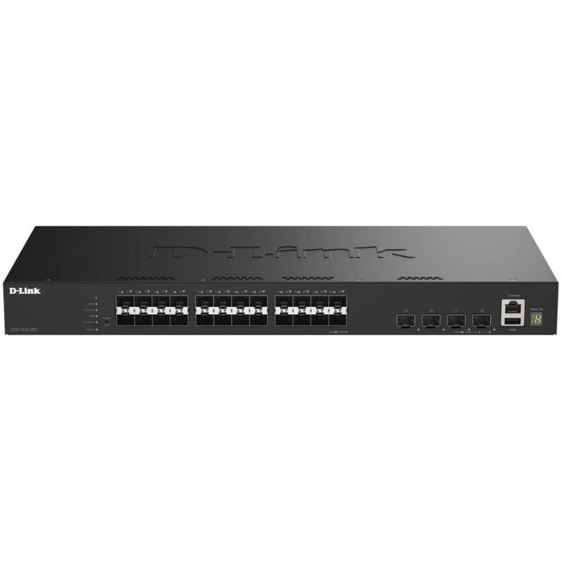Switch gestionable d-link dgs-1530-28s/e 24 puertos/ rj-45 10/100/1000/ sfp