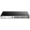 Switch gestionable d-link dgs-3130-30s/e 28 puertos/ rj-45 10/100/1000/ sfp