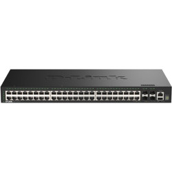 Switch gestionable d-link dgs-1530-52/e 48 puertos/ rj-45 10gbps/ sfp/ poe
