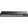 Switch gestionable d-link dgs-1530-52/e 48 puertos/ rj-45 10gbps/ sfp/ poe