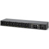 Unidad de distribución para alimentación cyberpower pdu41004/ 16a/ 8x iec c13/ formato rack 1u