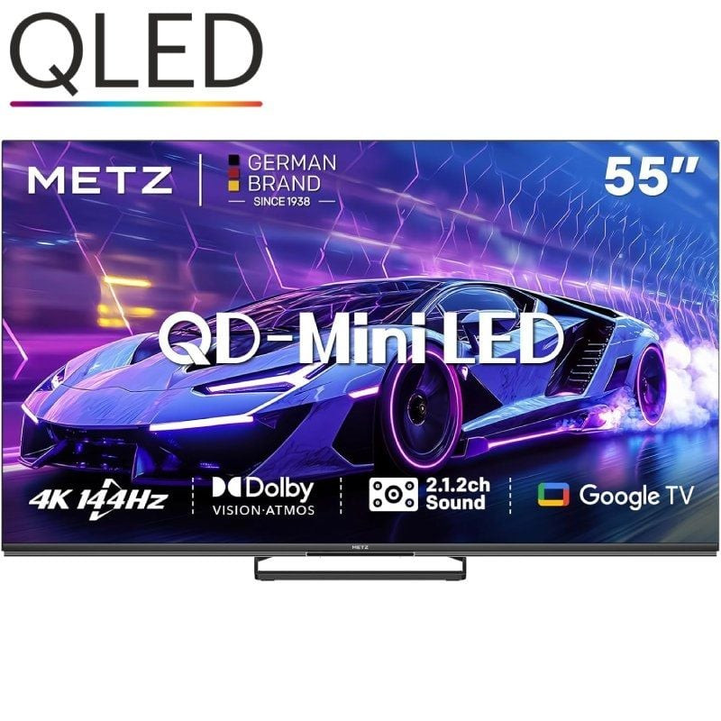 Televisor metz qled-miniled 55mne8000z 55'/ ultra hd 4k/ smart tv/ wifi